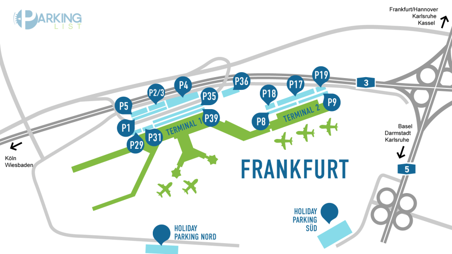 p8 terminal 2 parking flughafen frankfurt adresse